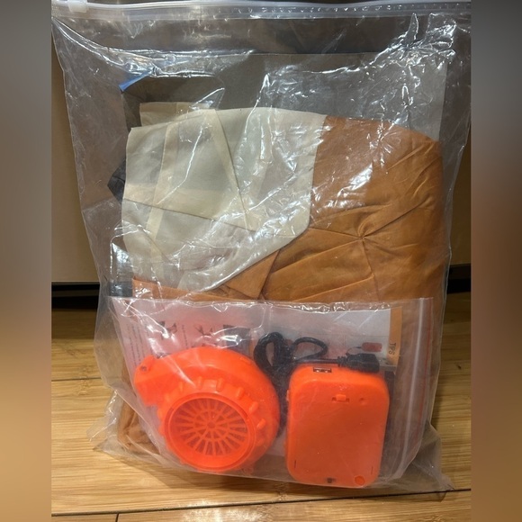 Kids Inflatable Reindeer Riding Costume - Picture 2 of 5